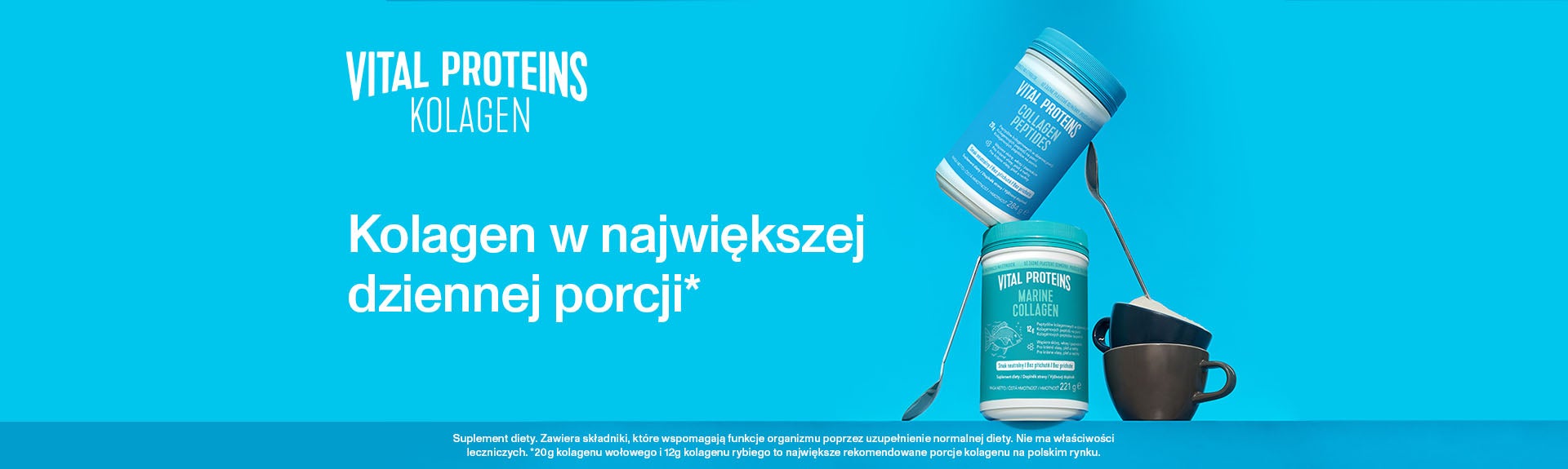 Kolagen w największej dziennej porcji